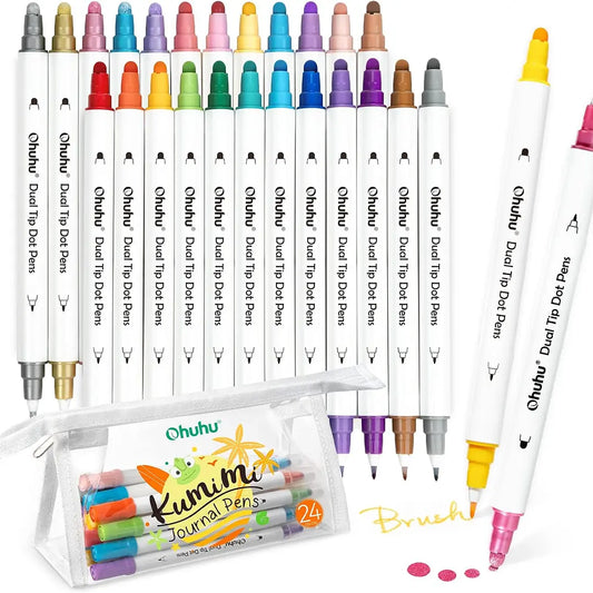 Set 24 Marcadores KUMIMI con estuche