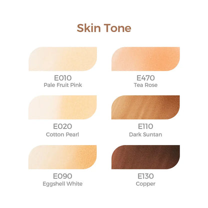 Set  6 marcadores Tonos Piel Serie Honolulu