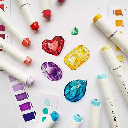 Set de 48 Marcadores de Alcohol serie Honolulu B