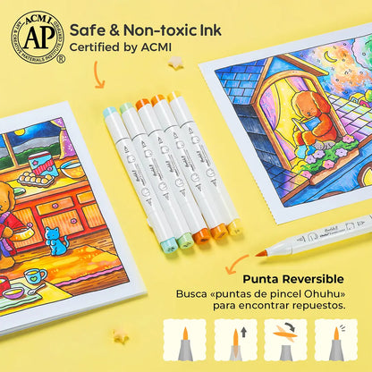Set 48 marcadores Bobbie Goods Honolulu B Edición limitada