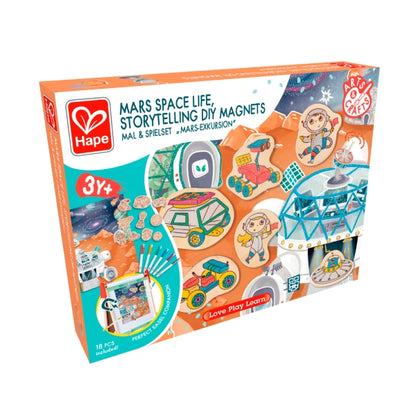 Juego de Imanes para Colorear - Vida en Marte.