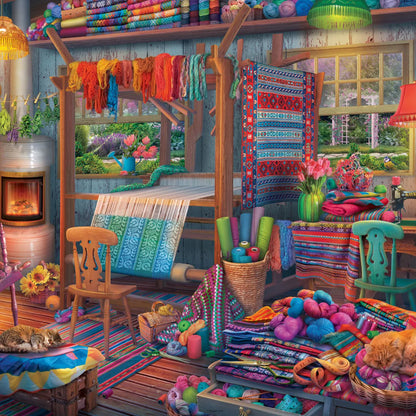 Puzzle The Weaver's Workshop - 1000 piezas