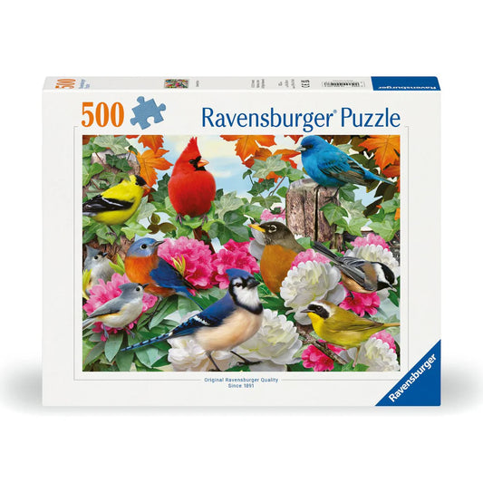 Puzzle Pájaros en el Jardín- 500 piezas