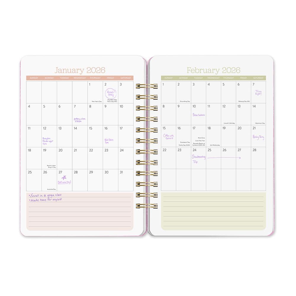 Agenda 2026 Bella Flora 17 Meses