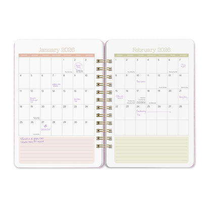 Agenda 2026 Bella Flora 17 Meses