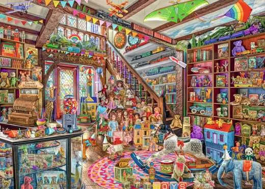 Puzzle The Fantasy Toy Shop - 1000 piezas