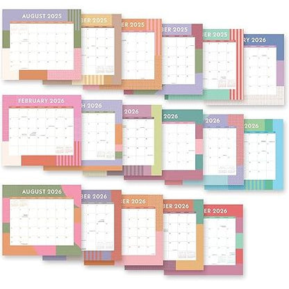 Calendario 2026 Magnético Color Block