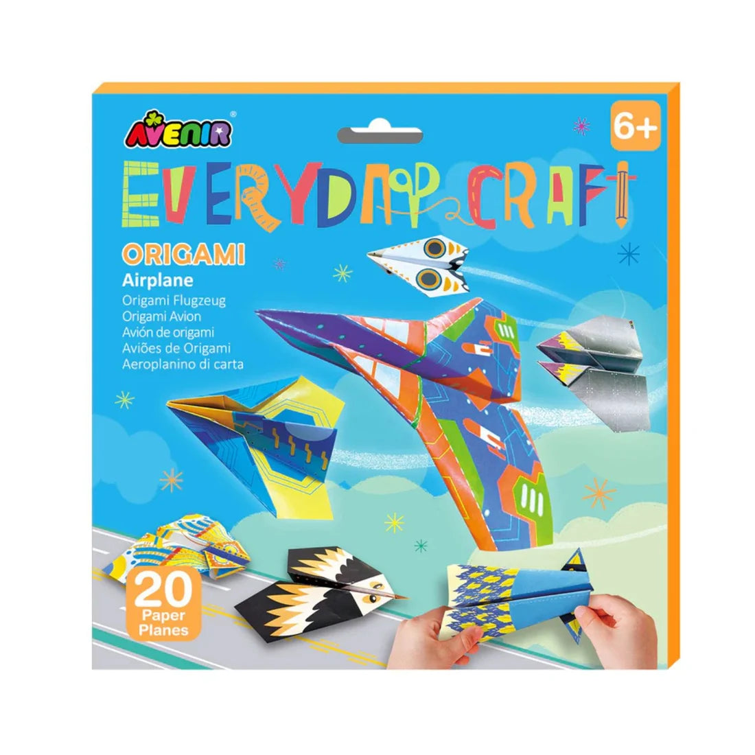 Set Origami De Aviones