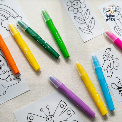 Kit para Colorear en la Ventana - Jungla