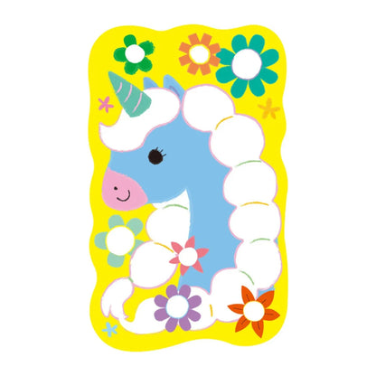 Arte con Puntos Dot Art · Unicornio