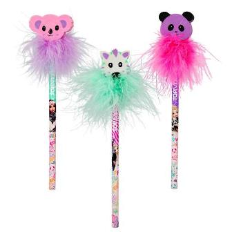 Lápiz mina con Goma de Animales