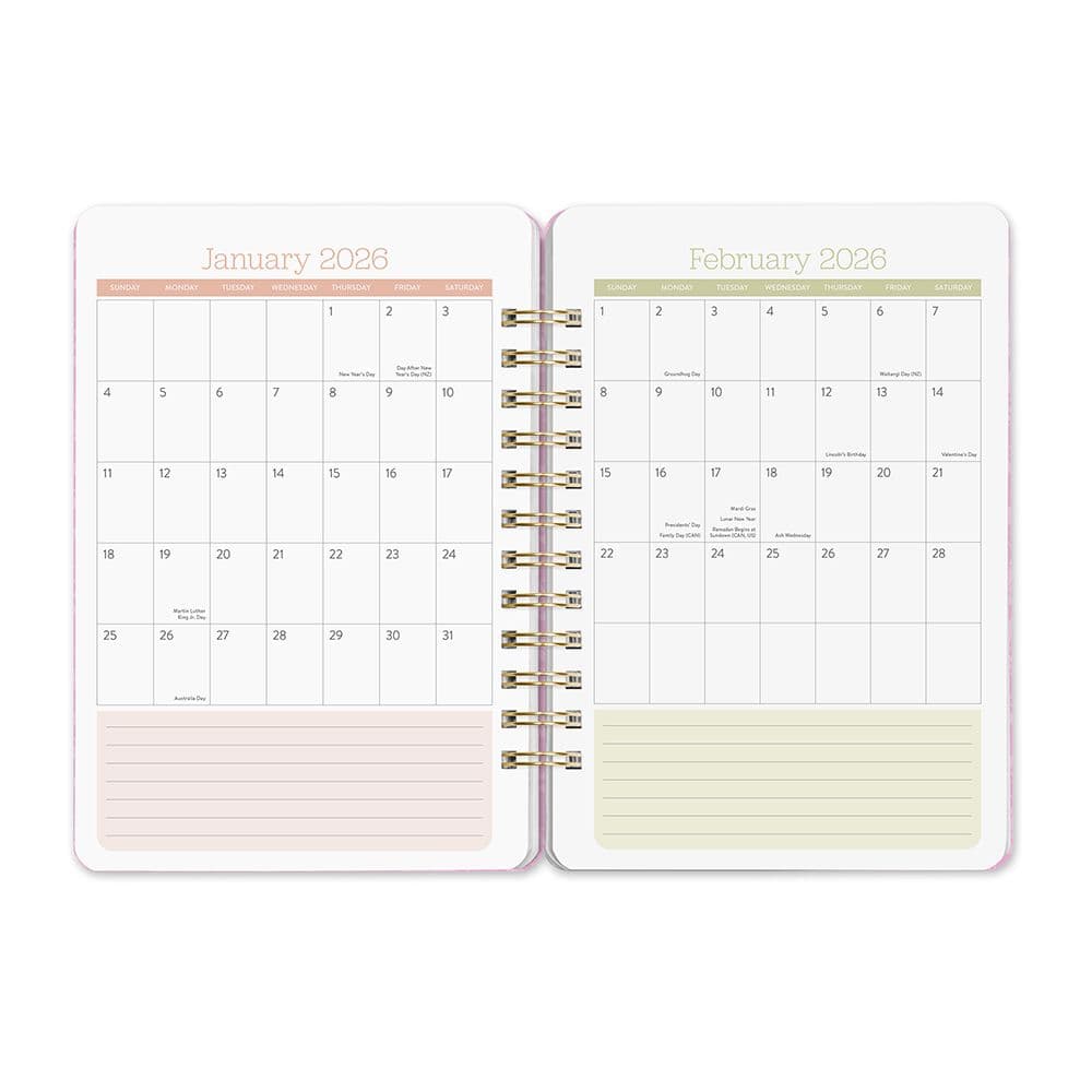 Agenda 2026 Bella Flora 17 Meses