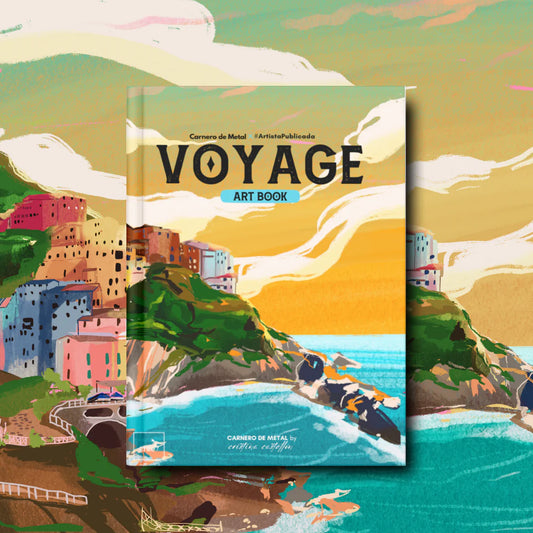 Libro para colorear Voyage