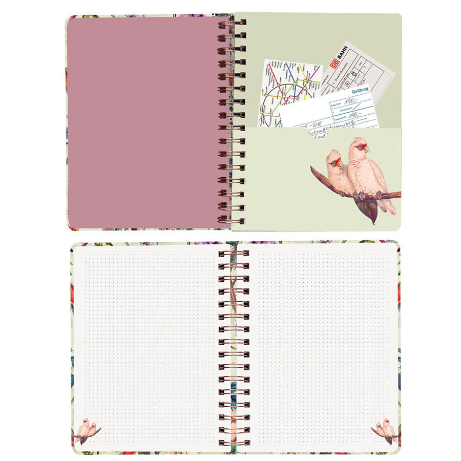 Cuaderno Tapa dura punteado Paradise