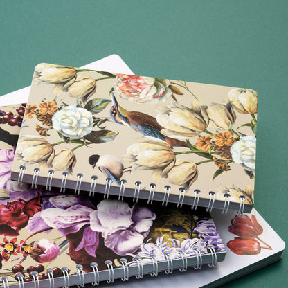 Cuaderno mediano cuadriculado  Pájaro de Hielo