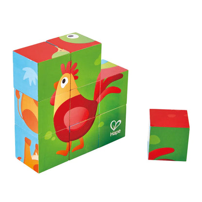 Puzzle con bloques La Granja