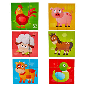 Puzzle con bloques La Granja