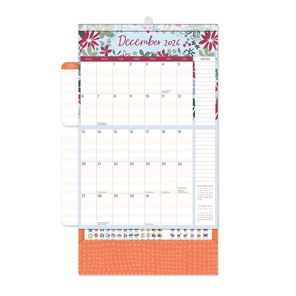 Calendario 2026 Secret Garden