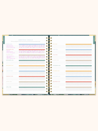 Agenda espiral extragrande Bella Flora 2026