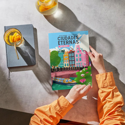 Libro para colorear Ciudades Eternas