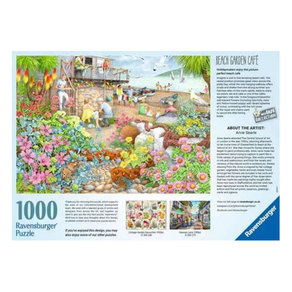 Puzzle Beach Garden Cafe 1000 pzs