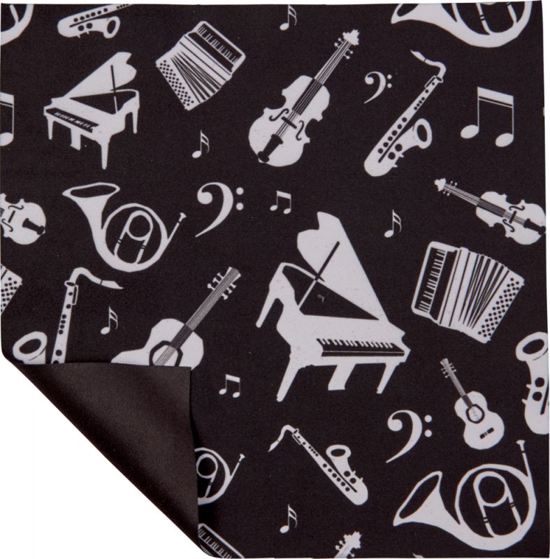 Estuche de lentes con paño de limpieza Teclado musical