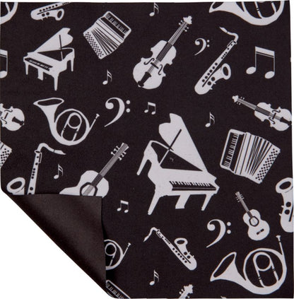 Estuche de lentes con paño de limpieza Teclado musical