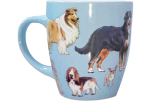 Mug porcelana I love dogs