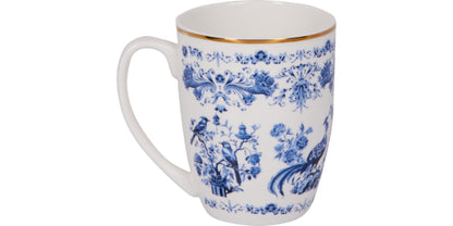 Mug porcelana Azul real