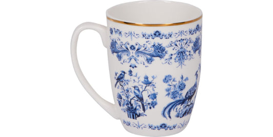 Mug porcelana Azul real