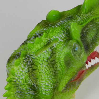 Alcancía con forma de cabeza de T-Rex