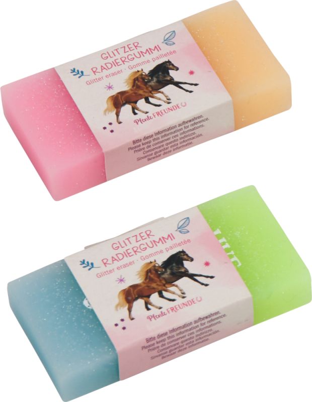 Goma de borrar Brillante de Caballos Friends