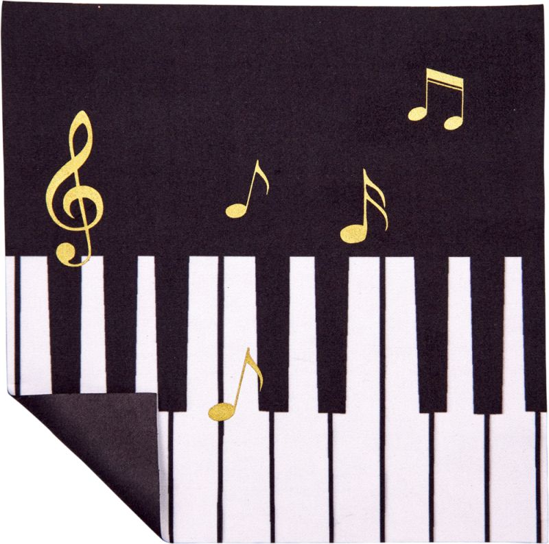 Estuche de lentes con paño de limpieza Todo es música
