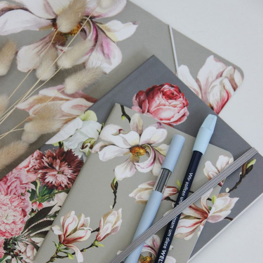 Libreta Mediana Rosas Bouquet