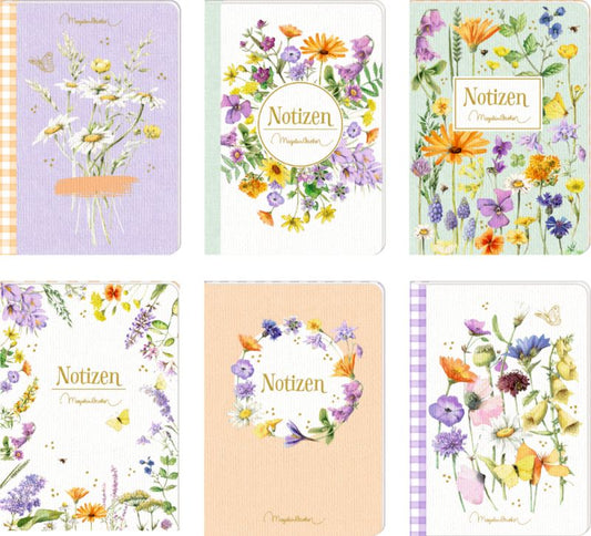 Libreta tapa blanda A6 - Amor por el Jardín