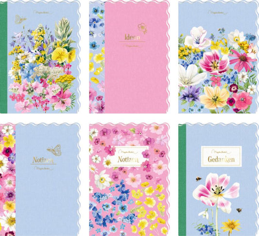 Libreta tapa blanda Amor por el jardín - M. Bastin