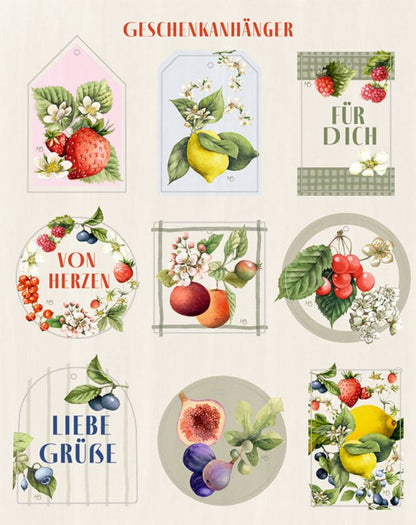 Libro para envolver regalos Cottage Garden