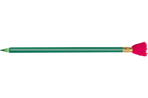 Lapiz grafito con pompom all Green