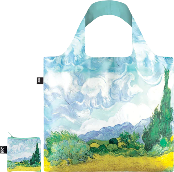 Bolsas Colección  Museo - Van Gogh. A Wheat Field with Cypresses