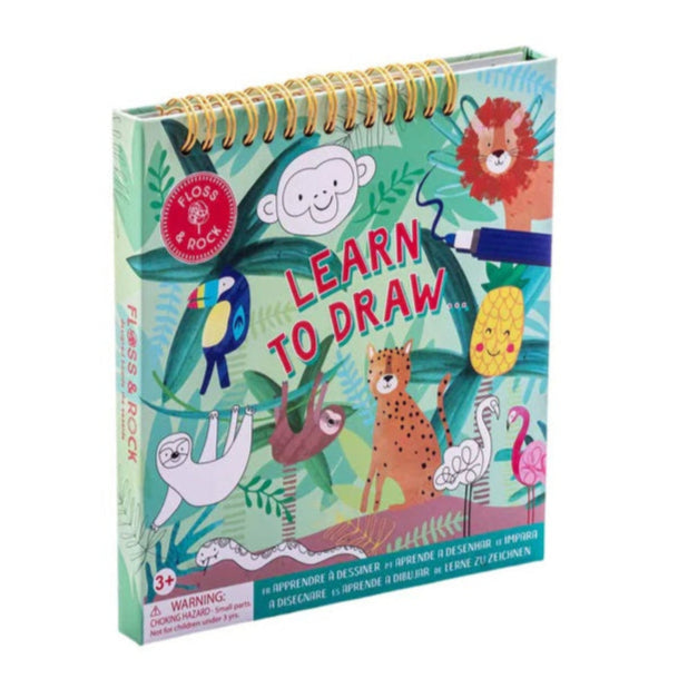 Libro aprende a dibujar - Selva