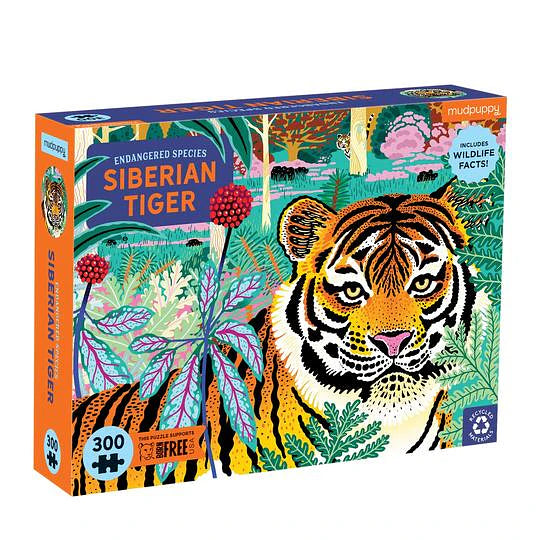 Puzzle Tigre Siberiano 300 piezas