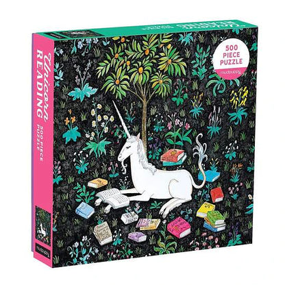 Puzzle  Unicornio Leyendo 500 piezas