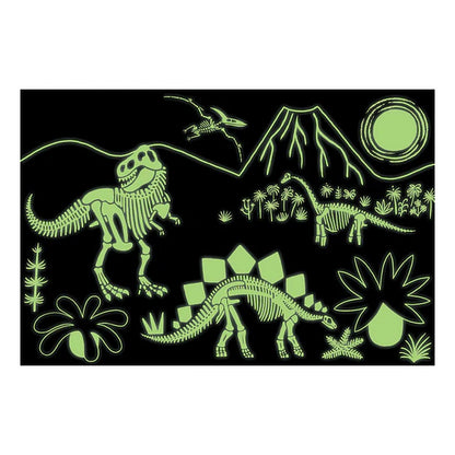 Puzzle Dinosaurio Brilla en la oscuridad 100 piezas