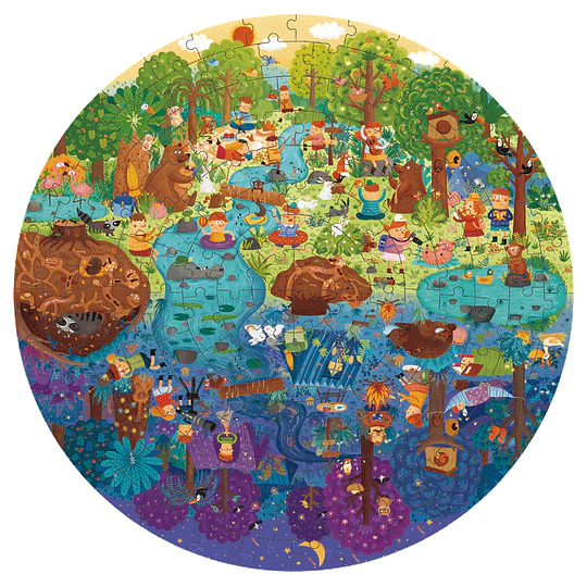 Puzzle Día en el bosque 150 piezas