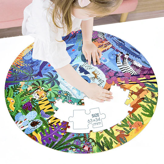 Puzzle Animales alrededor del mundo 150 pcs