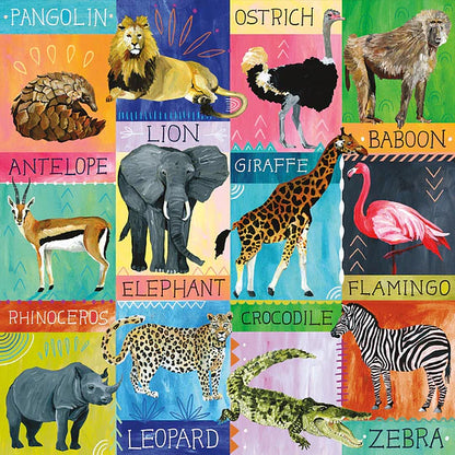 Puzzle Safari Pintado 500 piezas