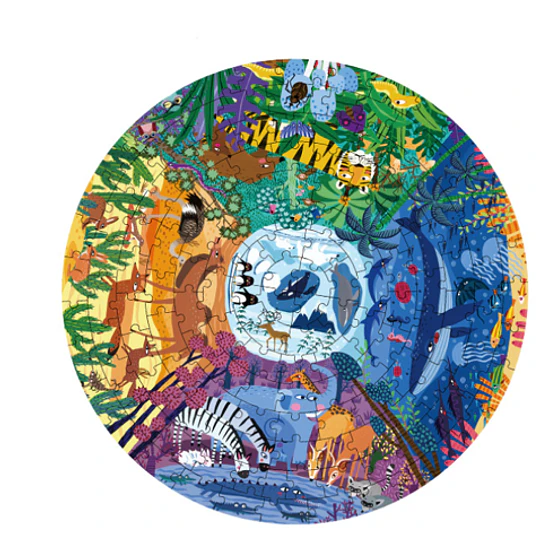 Puzzle Animales alrededor del mundo 150 pcs