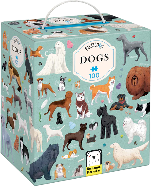 Puzzle PuzzLove Dogs 100 piezas.