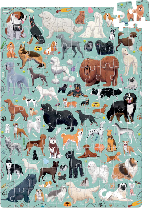 Puzzle PuzzLove Dogs 100 piezas.