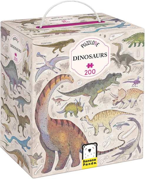 Puzzle PuzzLove Dinosaurios 200 piezas.